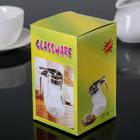 Сахарница «Волна», 150 мл, 7×9×11 см, с дозатором, стекло - Фото 3