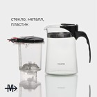 Чайник стеклянный заварочный Magistro «Мантана», 500 мл, с пластиковым ситом - Фото 2