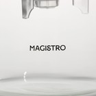 Заварочный чайник Magistro «Мантана», 500 мл, пластиковое сито, стекло - Фото 5