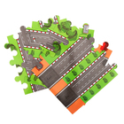 Настольная игра на везение «Машинки на старт!»: 2 игровых поля, 4 машинки - Фото 3