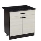 Шкаф напольный «Мальва. Н800-1Я», 800×450×840 мм, цвет венге/лоредо - Фото 1