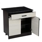 Шкаф напольный «Мальва. Н800-1Я», 800×450×840 мм, цвет венге/лоредо - Фото 3