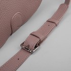 Сумка женская, отдел на клапане, наружный карман, длинный ремень, цвет розовый - Фото 7