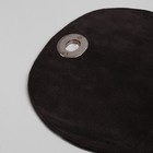 Сумка женская, отдел на клапане, наружный карман, длинный ремень, цвет чёрный - Фото 8