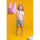 Пижама для девочки, рост 140-146 см (40), цвет розовый - Фото 2