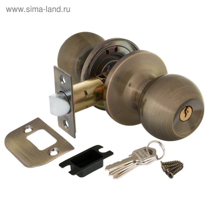 

Ручка защелка Punto 6072 AB-E, ключ/фиксатор, цвет, цвет бронза