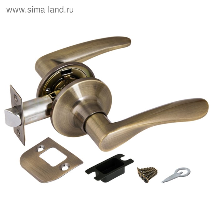

Ручка защелка Punto 6020 AB-P, без фиксатора, цвет бронза