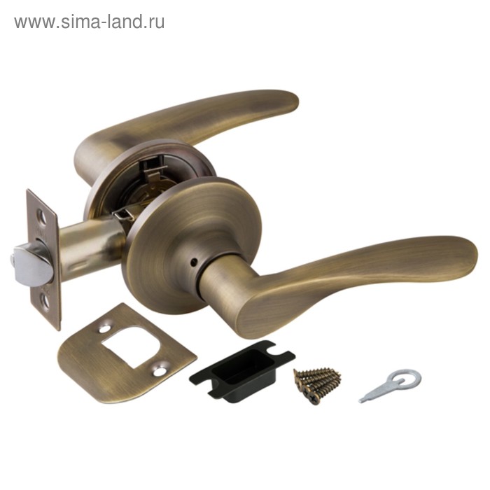 

Ручка защелка Punto 6020 MAB-P, без фиксатора, цвет матовая бронза