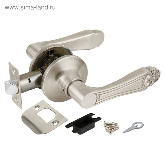 Ручка защелка Punto 6037 SN-P, без фиксатора, цвет матовый никель