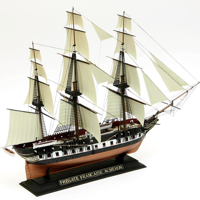 Сборная модель-корабль «Французский Фрегат Ашерон» Звезда, (9034)