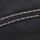 Сумка поясная, 2 отдела на молниях, 2 наружных кармана, регулируемый ремень, цвет чёрный - Фото 3