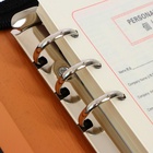 Ежедневник-органайзер Calligrata, А6, 96 листов, на молнии, обложка из искусственной кожи, МИКС - Фото 15