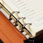 Ежедневник-органайзер Calligrata, А6, 96 листов, на молнии, обложка из искусственной кожи, МИКС - Фото 26