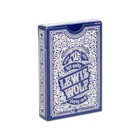 Игральные карты "Lewis & Wolf" для покера, 54 шт. в колоде, синяя рубашка, jumbo index - Фото 1