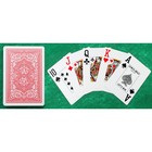 Игральные карты "Lewis & Wolf" для покера, 54 шт. в колоде, красная рубашка, jumbo index - Фото 2