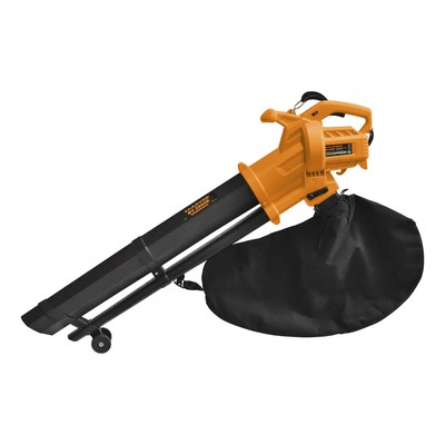 Воздуходувка-пылесос CARVER BV 2800E, электрический, 2800 Вт, 6 скоростей, мусоросборник 40 л