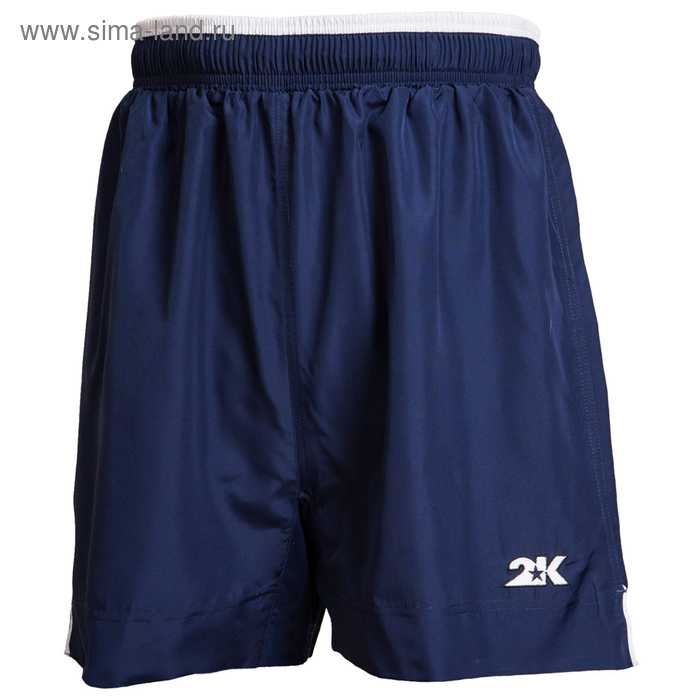 Футбольные шорты 2K Sport Foggia navy, XL - Фото 1