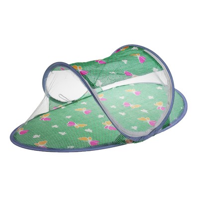 Манеж-палатка: москитная сетка на молнии, цвета МИКС