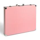 Набор для рисования, в чемоданчике ПВХ, розовый - фото 8398331