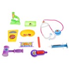 Набор доктора "Маленький врач" 10 предметов, МИКС - Фото 1