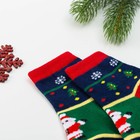 Носки детские Collorista «Дед Мороз», размер 30-34 (19-21 см), (6-8 лет) - Фото 2