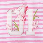 Футболка для девочки "01", полосатая, р-р 32 (110-116 см) 5-6 л., 100 % хлопок - Фото 7