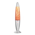 Лава - лампа RISALUX «Блёстки», Е14, 30 Вт, от сети 220 В, серебристая, 34×8.5×8.5 см - Фото 5