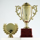 Кубок 014, наградная фигура, золото, подставка пластик, 32.5×16×8.5 см - Фото 3