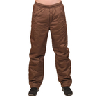 Брюки мужские утеплённые цвет коричневый, размер 48 - Фото 1