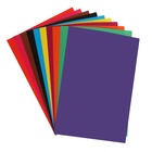 Картон цветной двухсторонний А4, 10 листов, 10 цветов Мульти-Пульти, мелованный 3733681