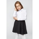 Блузка для девочки, цвет белый, рост 146 см (36) - Фото 1