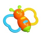 Погремушка «Бабочка - дудочка», от 3 мес., МИКС, Крошка Я - Фото 2