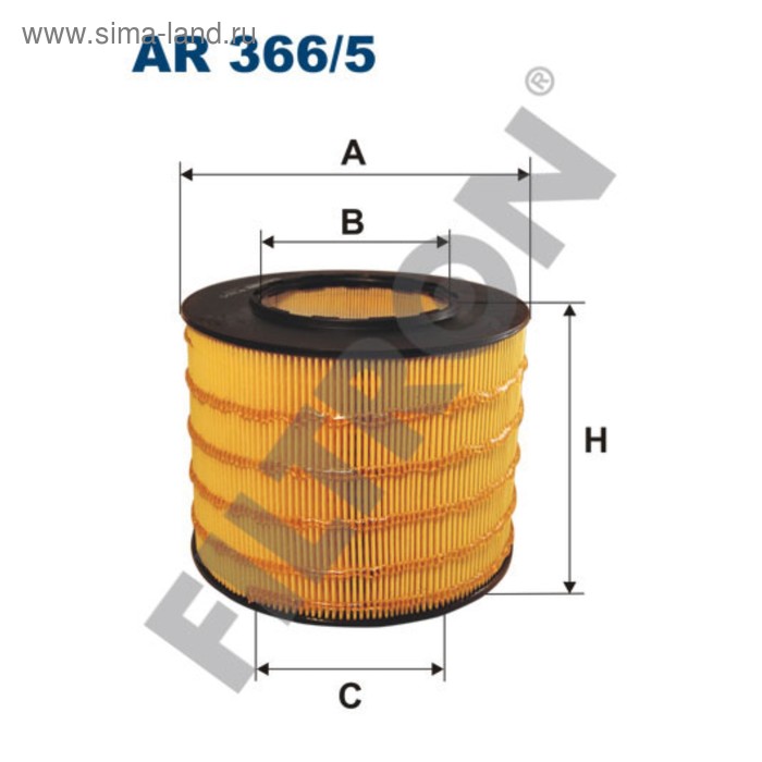 Фильтр воздушный FILTRON AR3665 - Фото 1