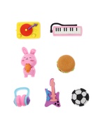 Набор фигурных ластиков, 7 штук, МИКС - фото 68062978