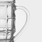 Пивная кружка «Пинта», 500 мл, стекло, прозрачная - Фото 2