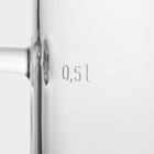 Пивная кружка «Минден», 500 мл, стекло, прозрачная - Фото 4