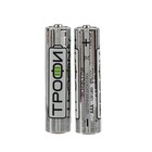 Батарейка алкалиновая "Трофи", AAA, LR03-2BL, 1.5В, блистер, 2 шт. - Фото 2