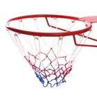 Сетка баскетбольная ONLITOP, 45 см, нить 3 мм, 2 шт. - Фото 3