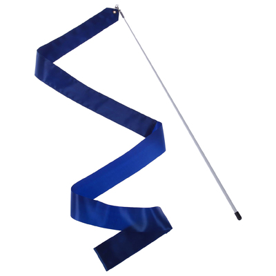 Лента гимнастическая с палочкой, 4,3 м, цвета МИКС