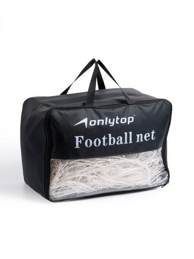 Сетка футбольная ONLYTOP, 7.32×2.44 м, нить 3 мм, 2 шт.
