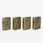 Зажигалка бензиновая «Пистолет», набор 4 шт., 2×9.5 см - Фото 2