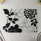 Салфетка сервировочная на стол «Цветы», 41×28 см - фото 318096008