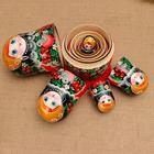 Матрёшка дерево «Снегири в рябине», чёрный платок, 5 кукольная, 15 -18 см - Фото 4