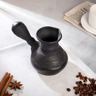 Турка для кофе "Чёрная керамика", 0.25 мл - Фото 3