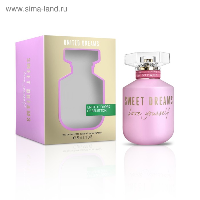 Туалетная вода женская Benetton UD Love Yourself Super dreams, 80 мл - Фото 1