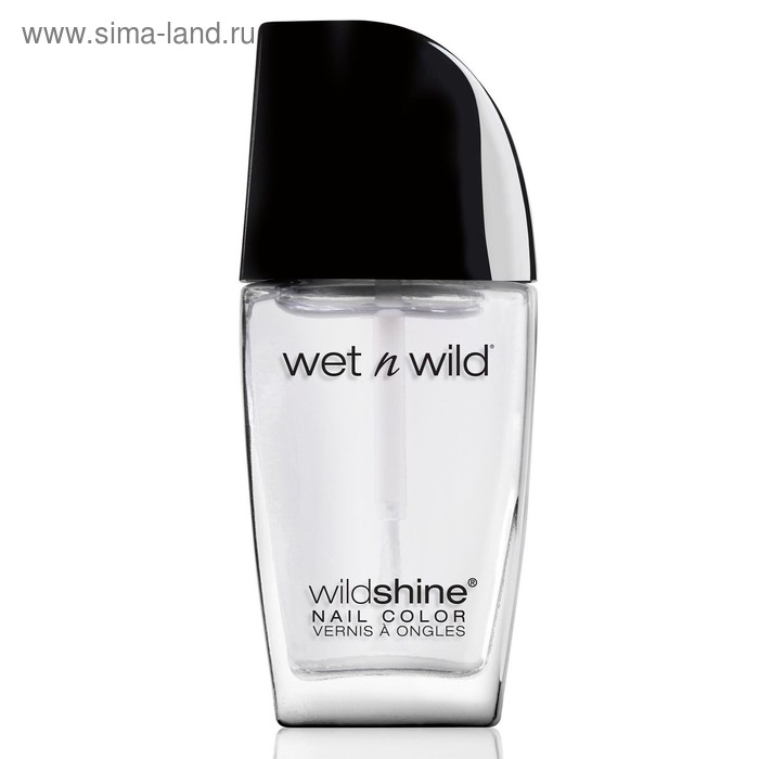 Лак для ногтей Wet n Wild Wild Shine E450b clear nail protector, 12 мл - Фото 1
