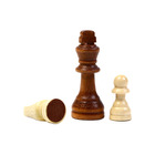 Шахматы деревянные 50х50 см "Галант", король h-9 см, пешка h-4.5 см - фото 9315860