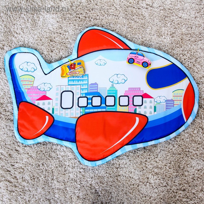 Развивающий коврик детский «Путешествие», 2 игрушки - Фото 1