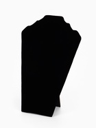 Бюст для украшений QF, 15×6×23 см, h=23 см, чёрный - Фото 2