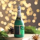 Свеча новогодняя "Шампанское" 4х12,5см - Фото 2